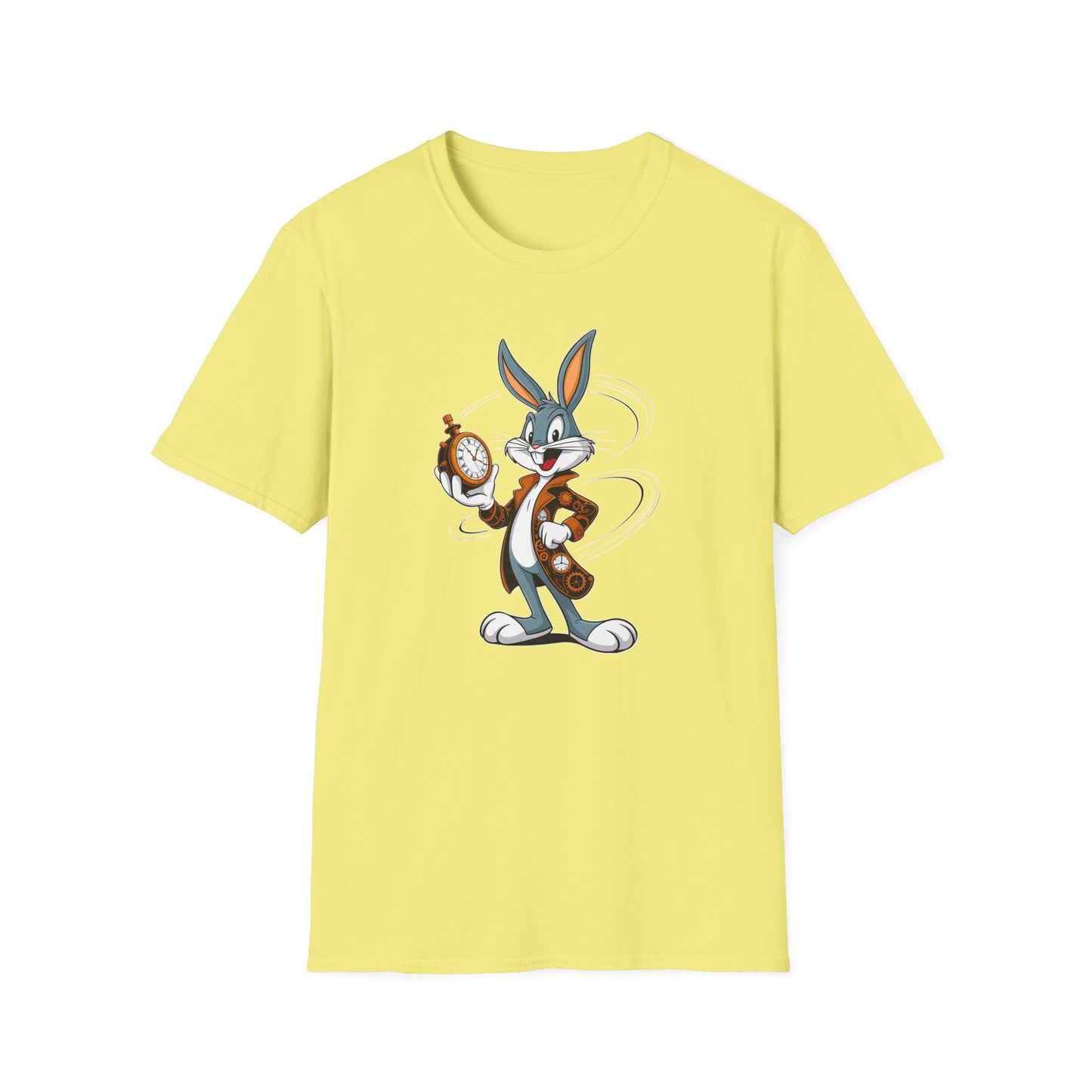 Bugs Bunny T Shirt Unisex Gildan Softstyle Graphic Cartoon Tee For Fans Of Looney Tunes