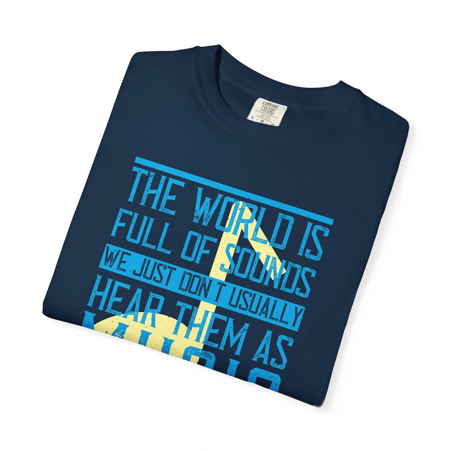 Music Graphic Design Unisex Cotton T-shirt m45