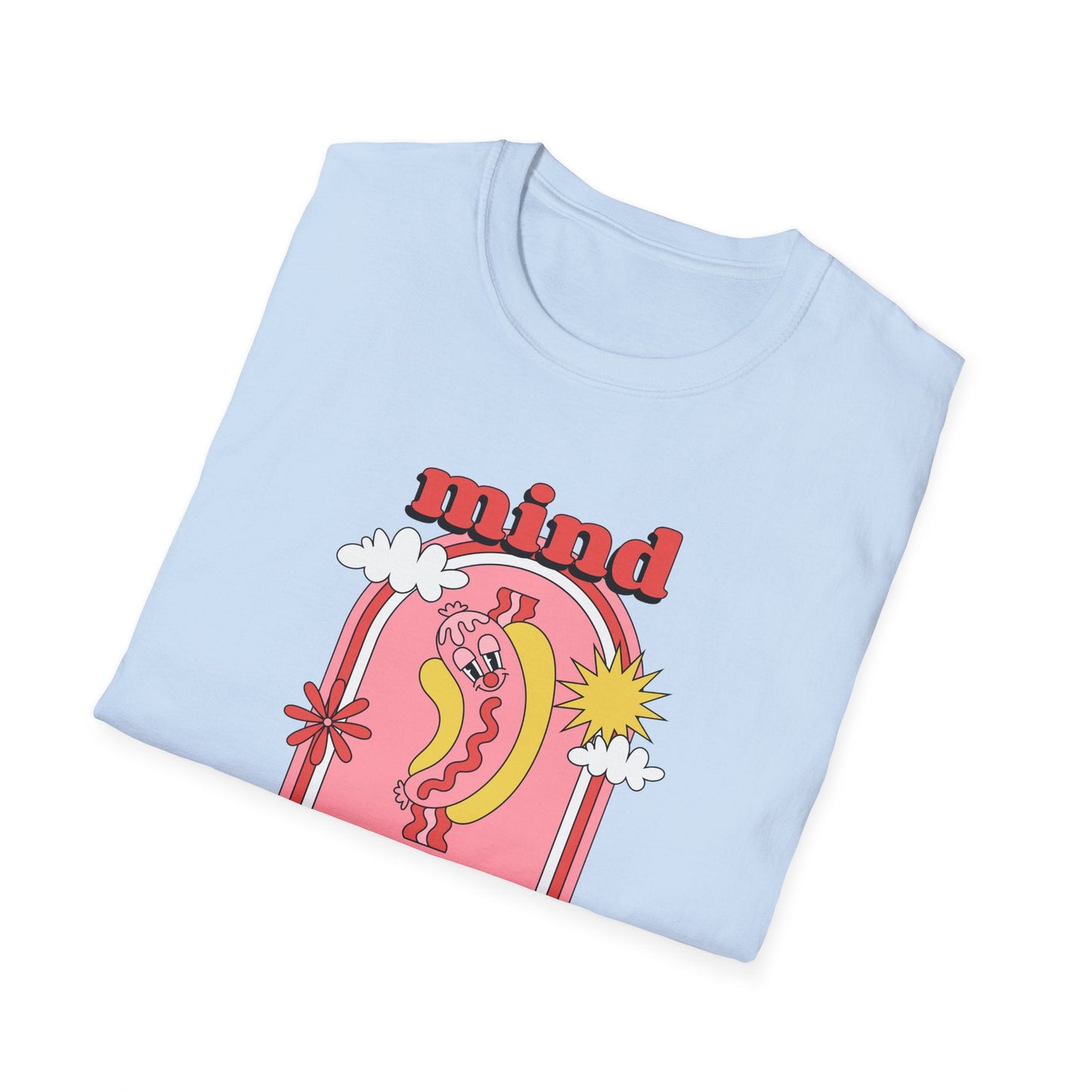 Funny Food T Shirt Unisex Softstyle Gildan 64000 100 Percent Ring Spun Cotton Lightweight Comfort