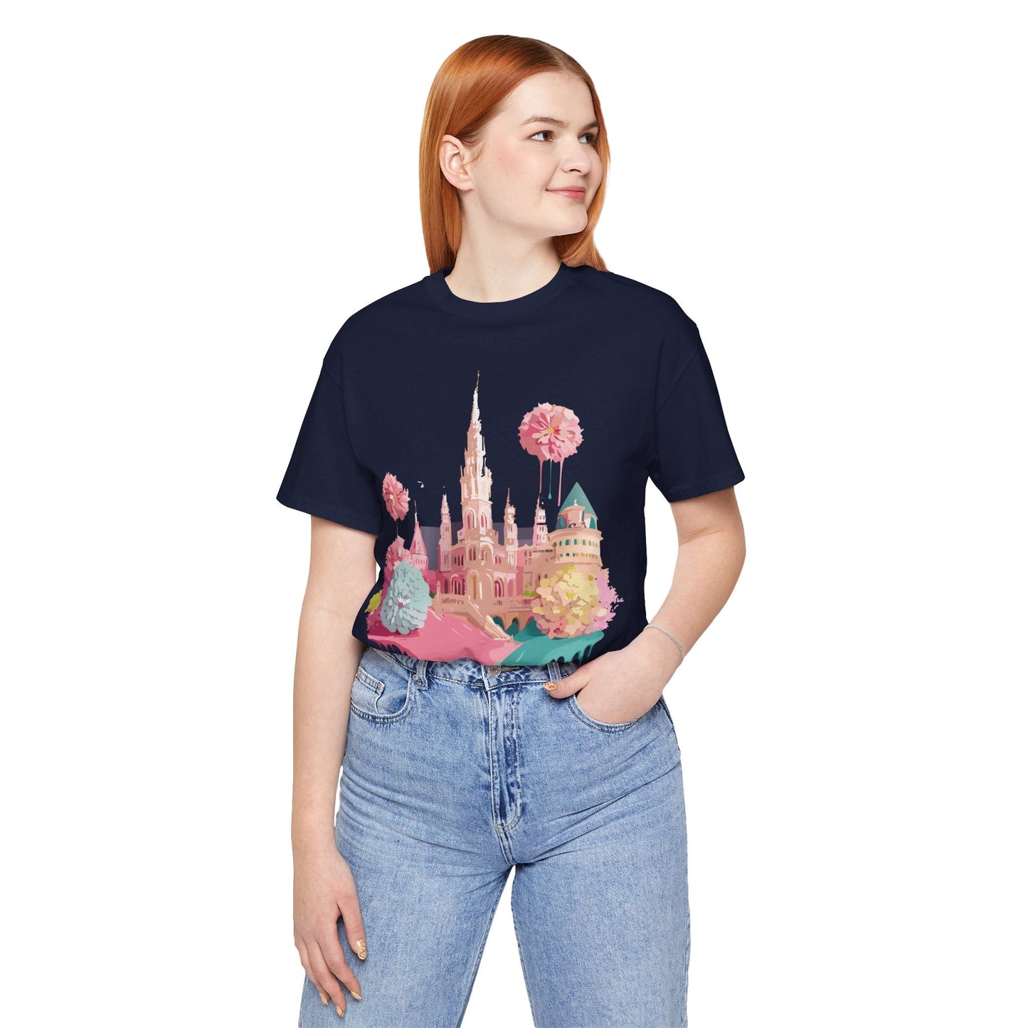 Vienna Tourist Graphic Tee Unisex Shirt By Adelpha Vintage Inspired Artwork Comfort Fit