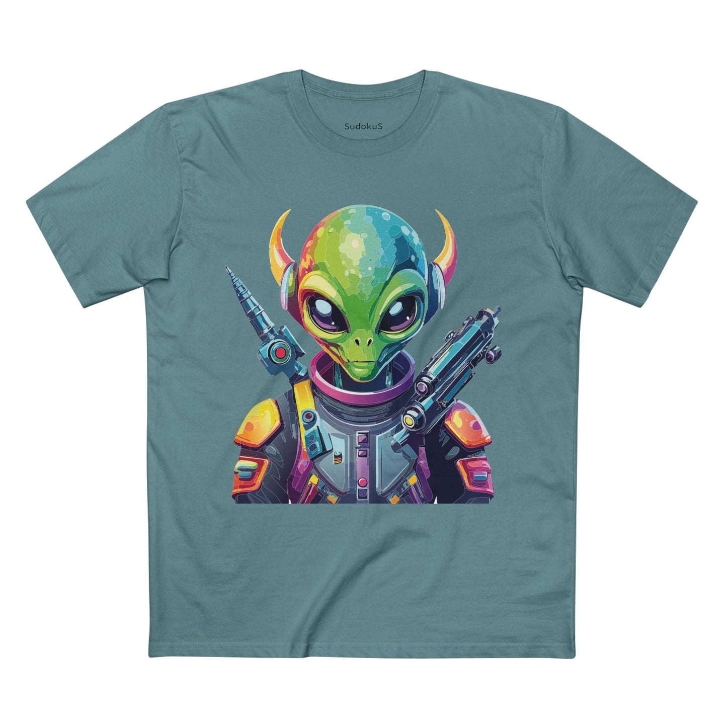 Aliens Graphic Unisex 100 Cotton Staple Tee 61