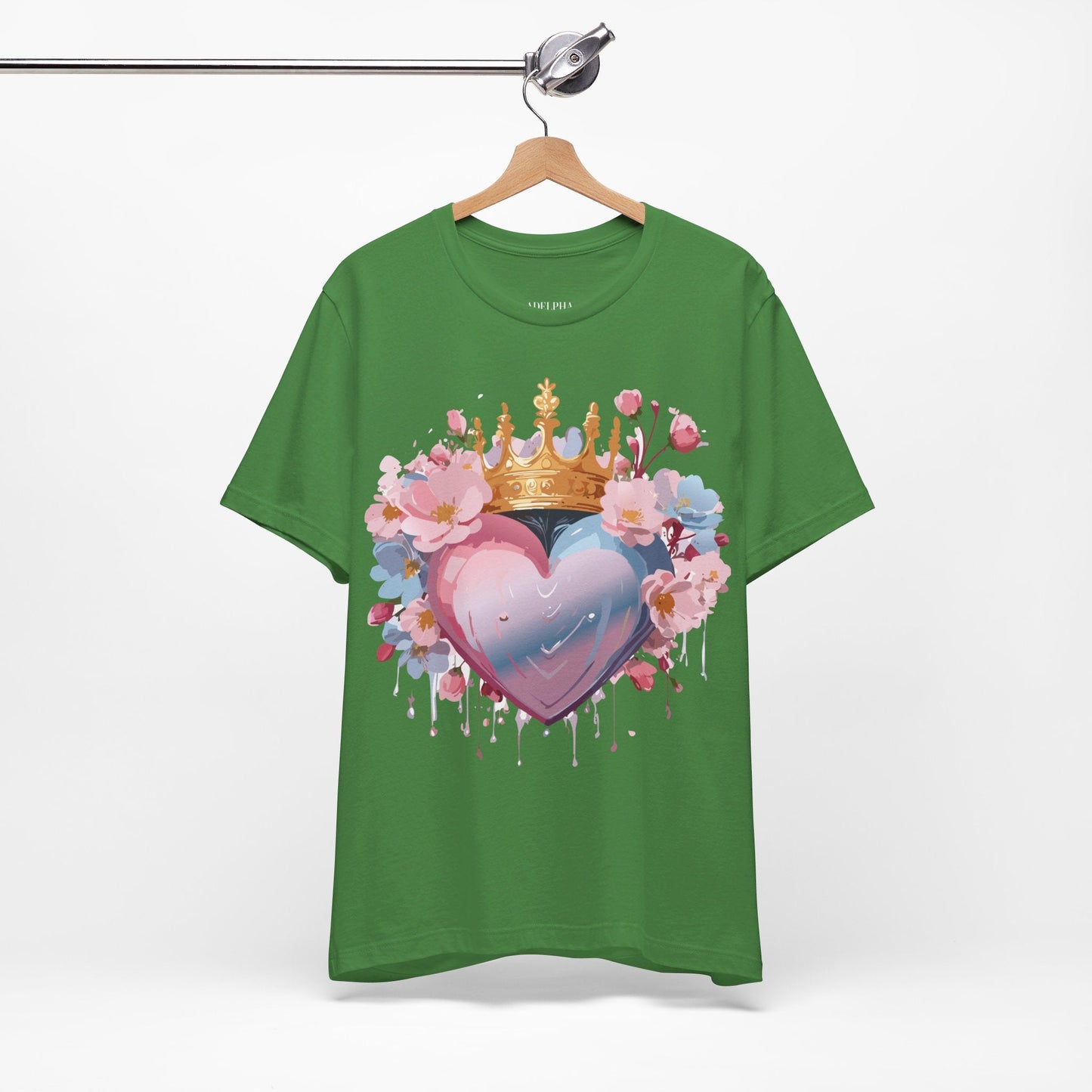 Valentine Graphic Tee Unisex Vintage Inspired Art From Adelpha Premium Jersey Short Sleeve Shirt