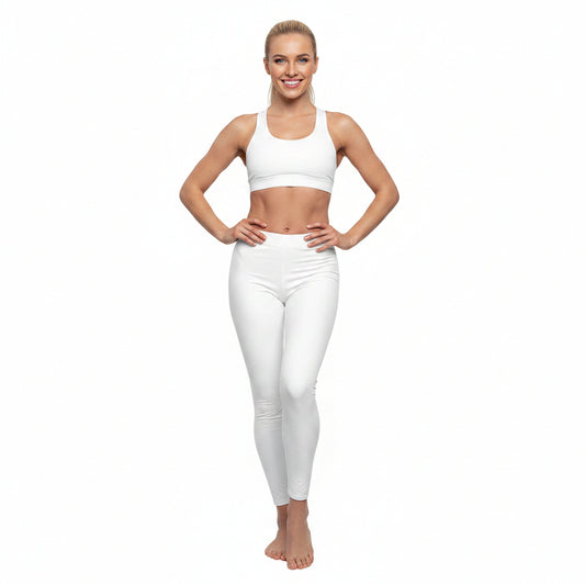 True White Women's Poly Span Yoga Leggings XS-2XL