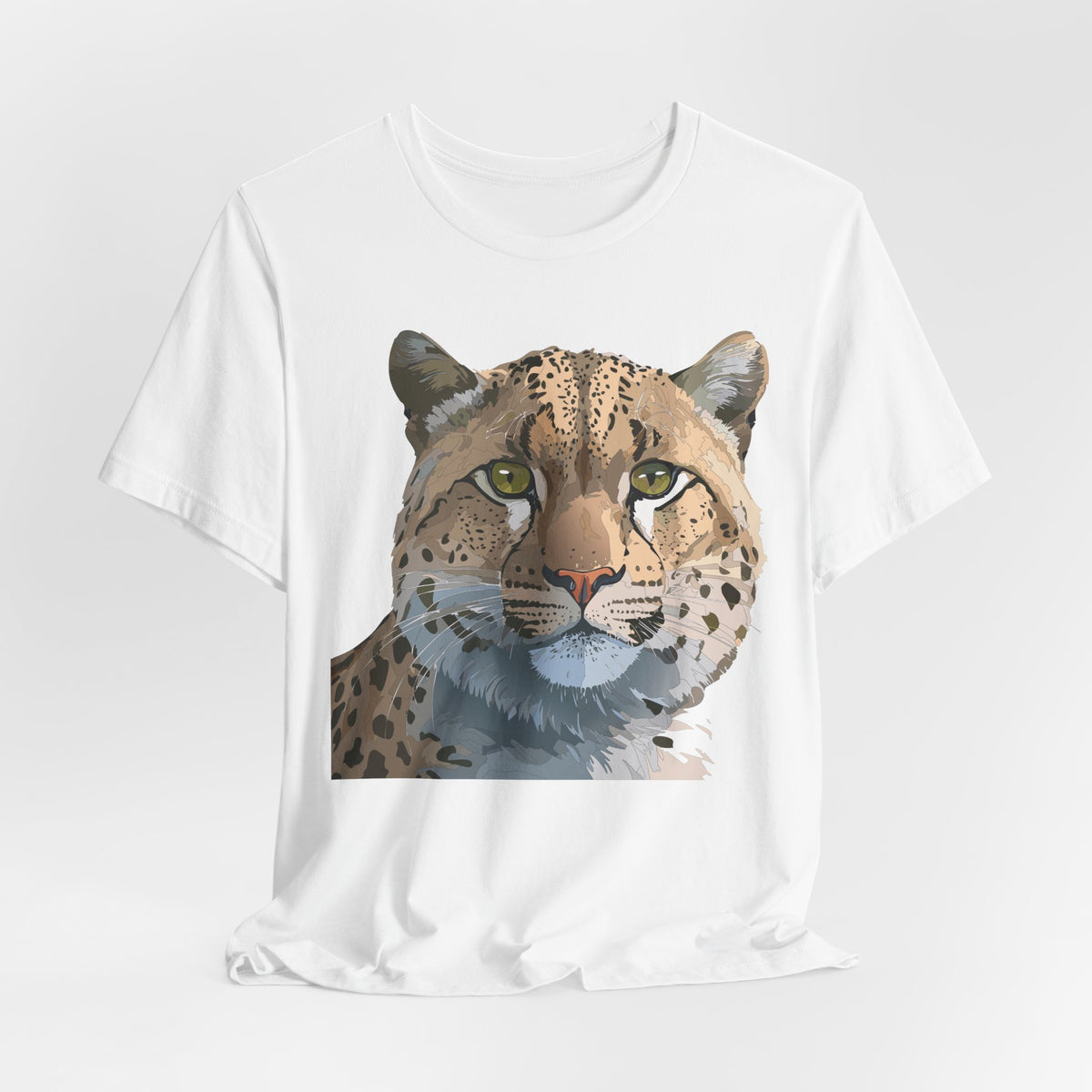 Wild Animals  Graphic Unisex Cotton Bella+Canvas Tee with Art Animal Design ab44