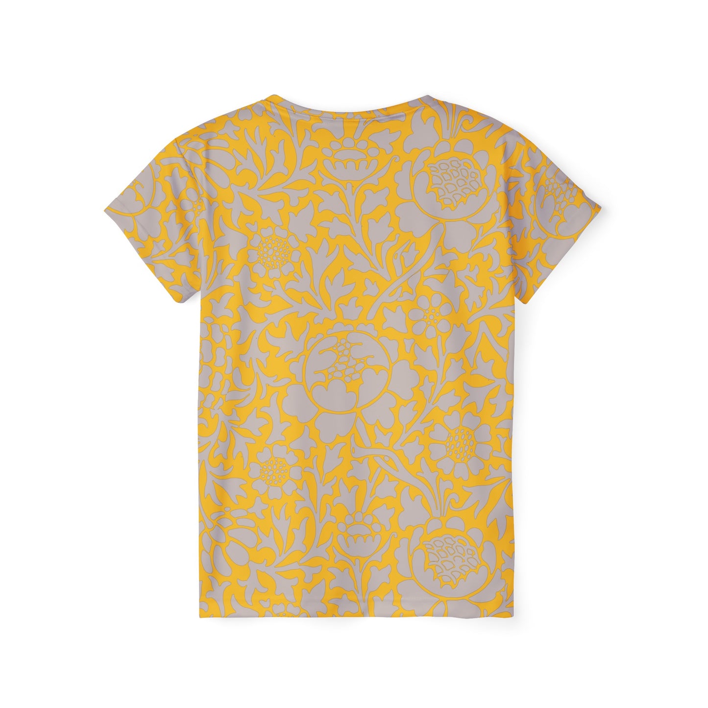 Poly Jersey Tee Shirt with floral prints