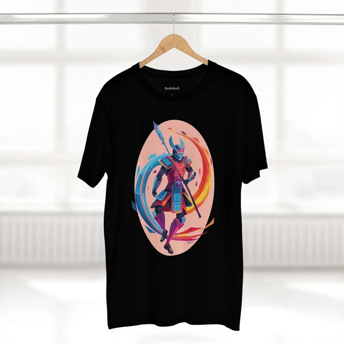 Samurai Graphic Unisex 100 Cotton Staple Tee 20