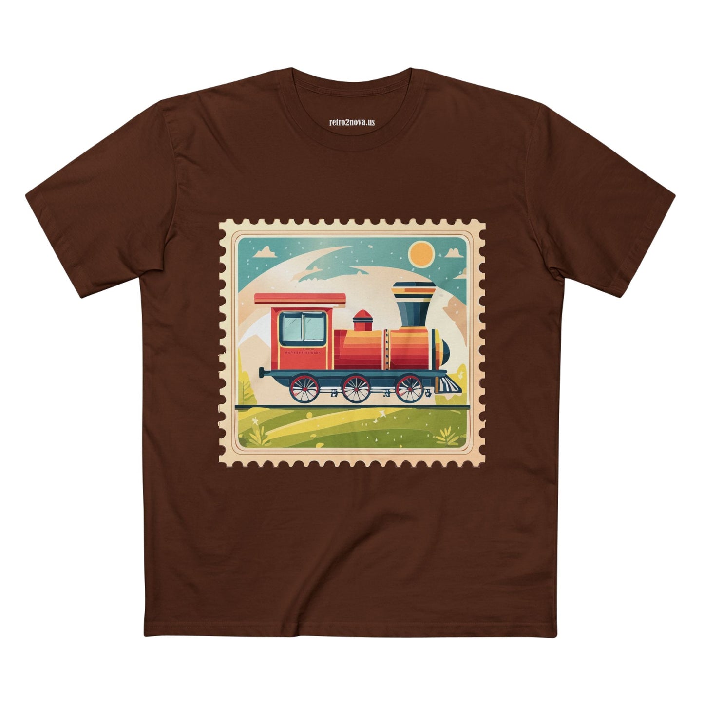 Stamp Shirt Postage Stamp Tee PS 37 Unisex Premium Cotton With Original Art Design Retro2Nova Shirt