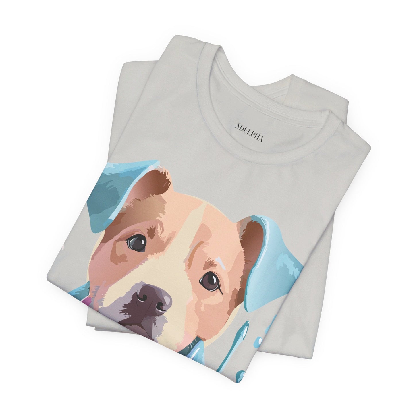 Dog Graphic T Shirt Unisex Jersey Short Sleeve Adelpha Vintage Art Tee Premium Comfort