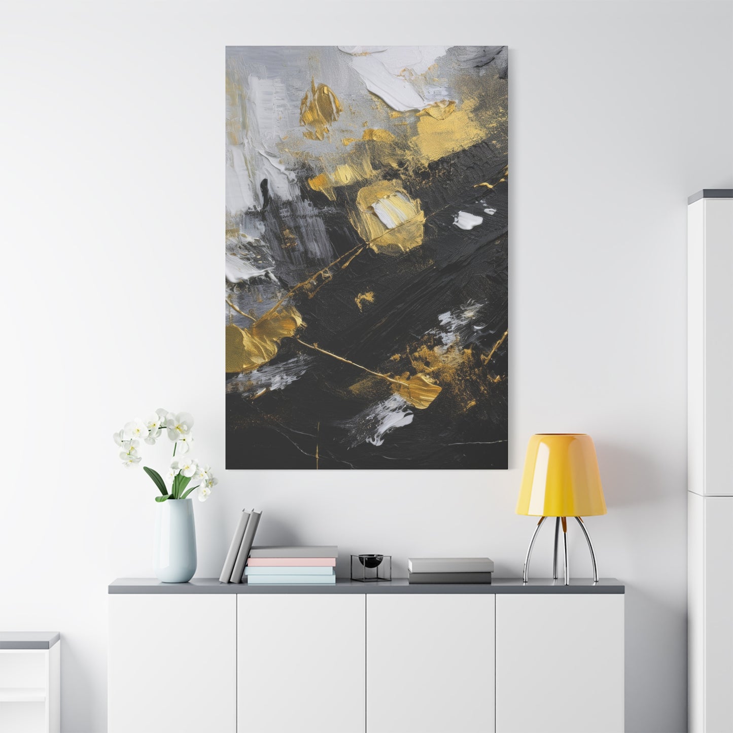 Abstract Oil Painting Print Canvas 20x24,20x30,24x30 24x32,24x36,30x40 32x48,36x48,40x60 Pine-Wood Inner Frame ABS-66