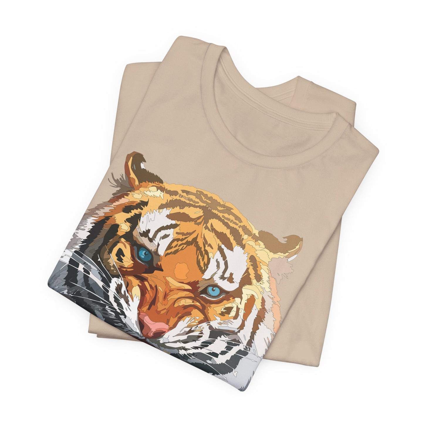 Tiger Shirt, Animal Shirt, T-Shirt with Tiger, Art Design Tee, Wild Animals Tees, Safari T-Shirt, Graphic Design Tee 15