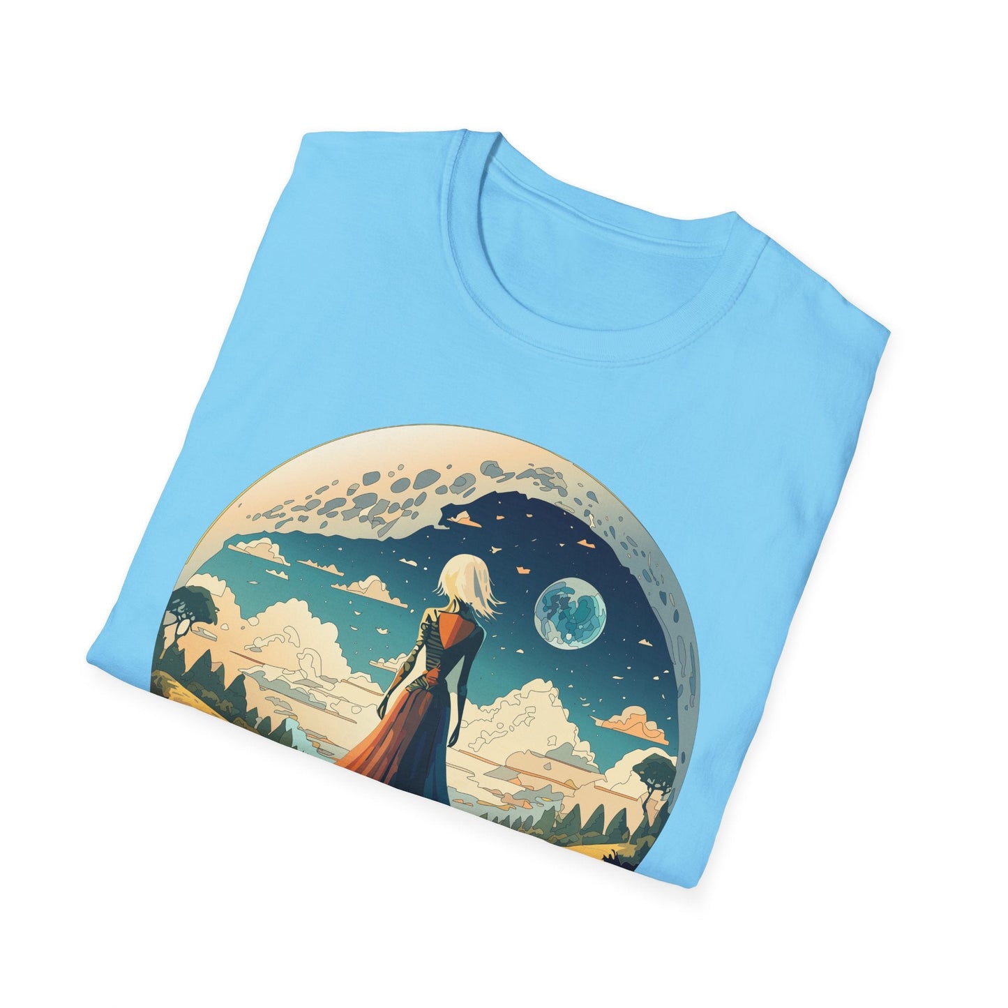Womens Graphic T Shirts Art Design Tee Unisex Softstyle 64000 Cotton Tee Comfortable Everyday Wear
