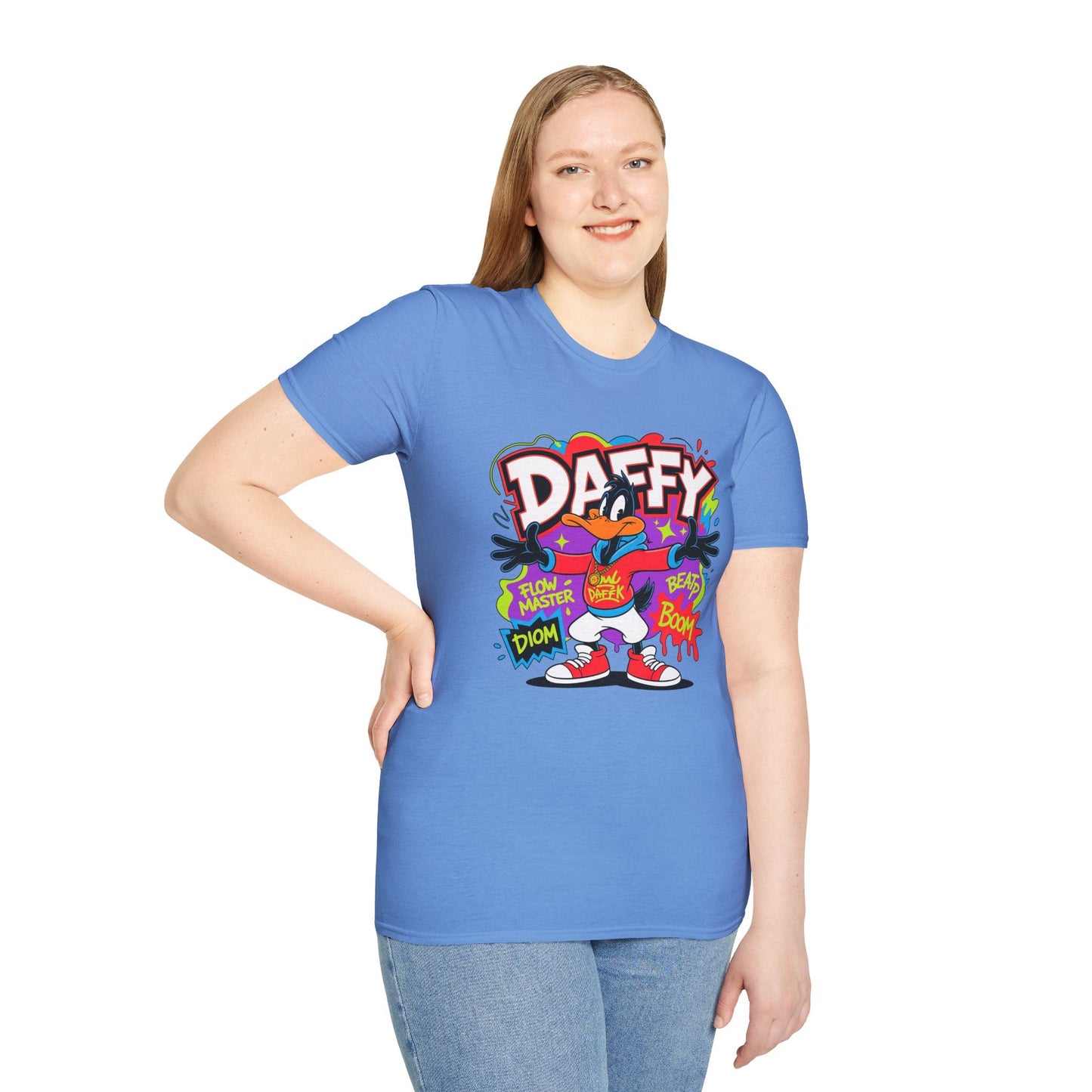 Funny Animals Cartoon T Shirt With Animation Design Gildan Softstyle 64000 Unisex Tee Collection