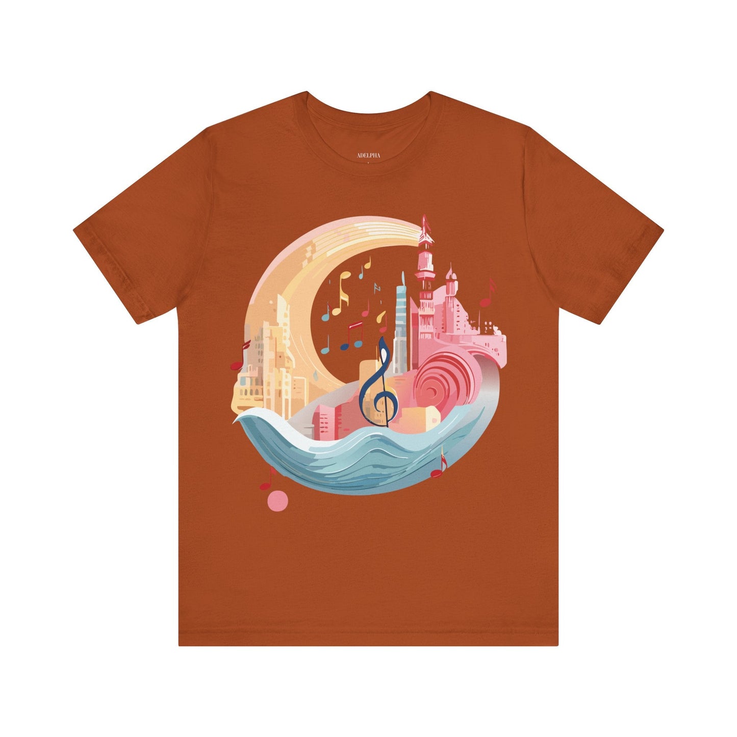 Adelpha Graphic T Shirt Unisex Jersey Vintage Inspired Artwork Tee For Everyday Wear