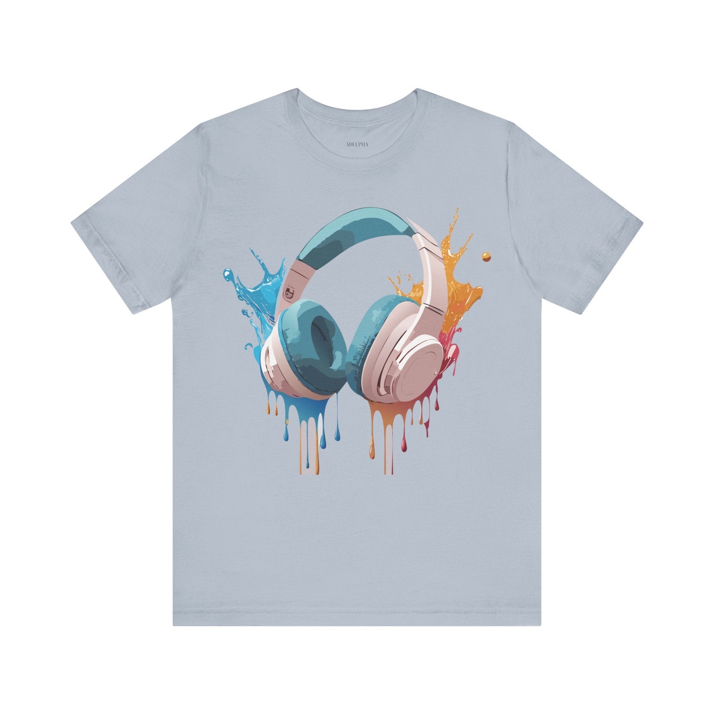 Music Graphic T Shirt Unisex Jersey Short Sleeve With Vintage Inspired Artwork Adelpha