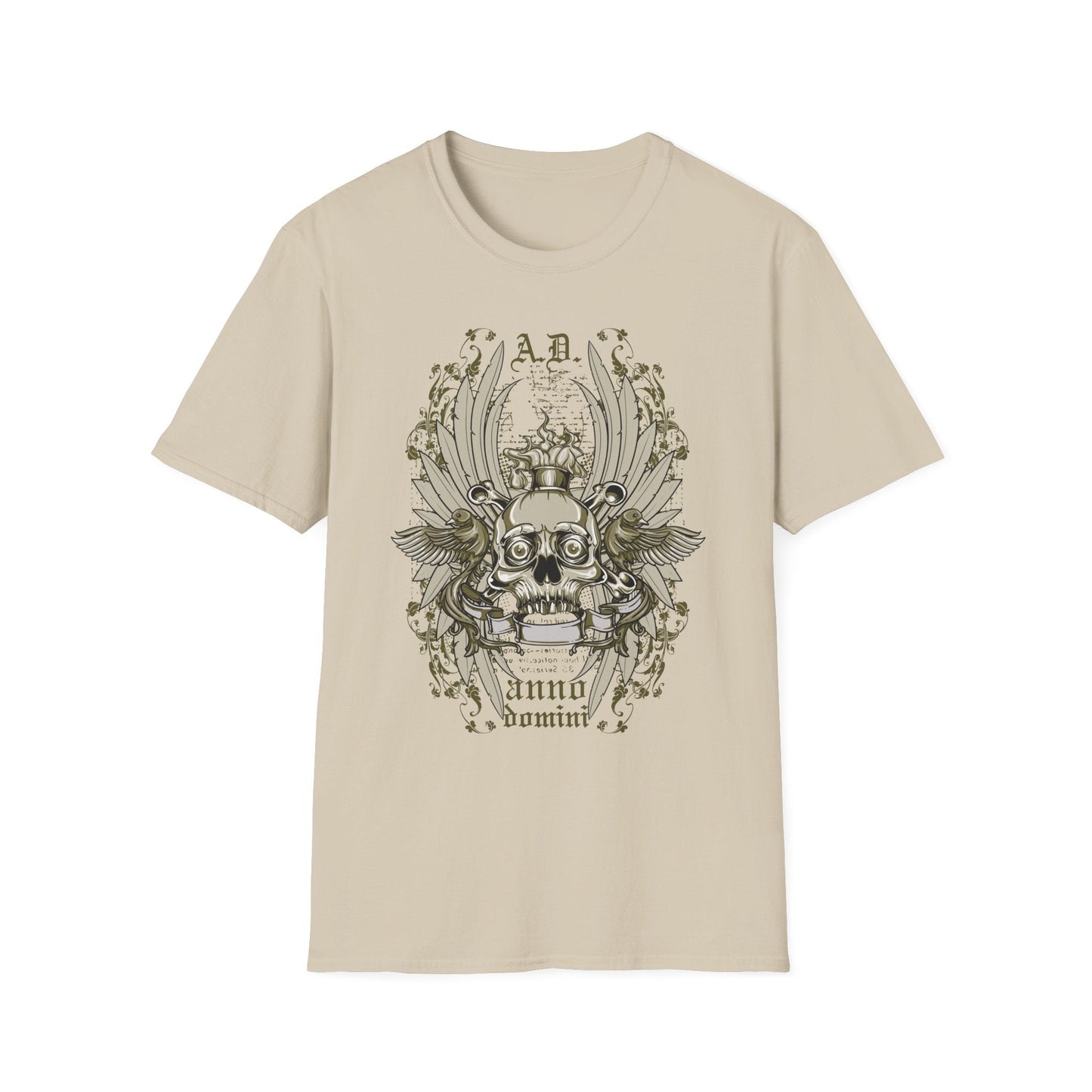 Unisex Art Design T Shirt With Graphic Artwork Softstyle Gildan 64000 Tee Premium Cotton