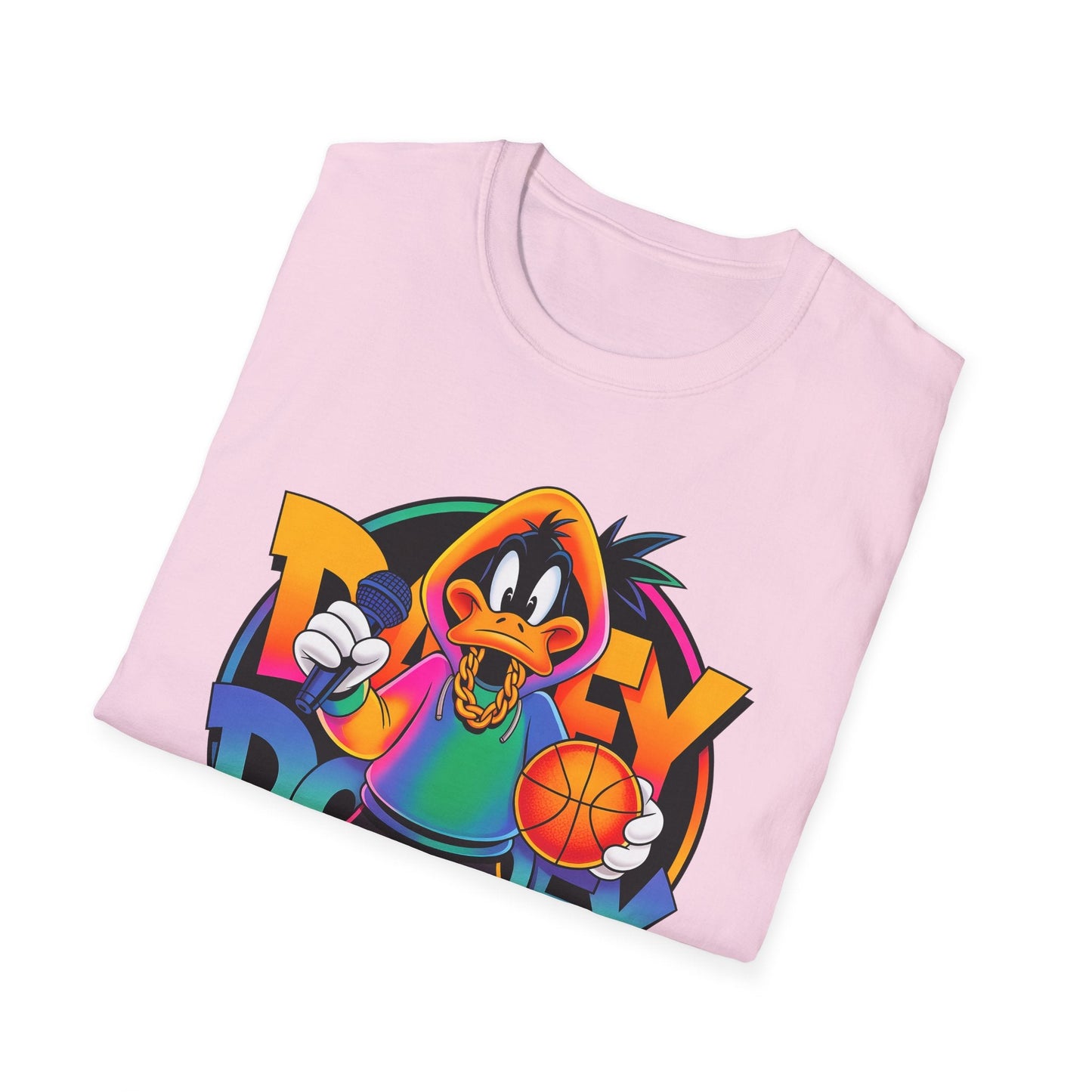 Funny Cartoon Animals T Shirt With Animation Print Unisex Softstyle Graphic Cotton Tee