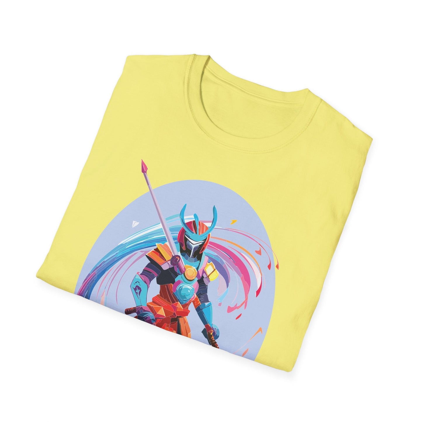 Samurai Shirt Unisex Gildan Softstyle Tee 100 Percent Ring Spun Cotton Samurai Design