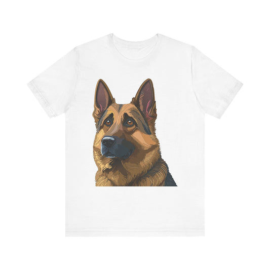 Unisex Animal Shirt With Art Design Tee Wild Animals Print Short Sleeve Comfort Tee