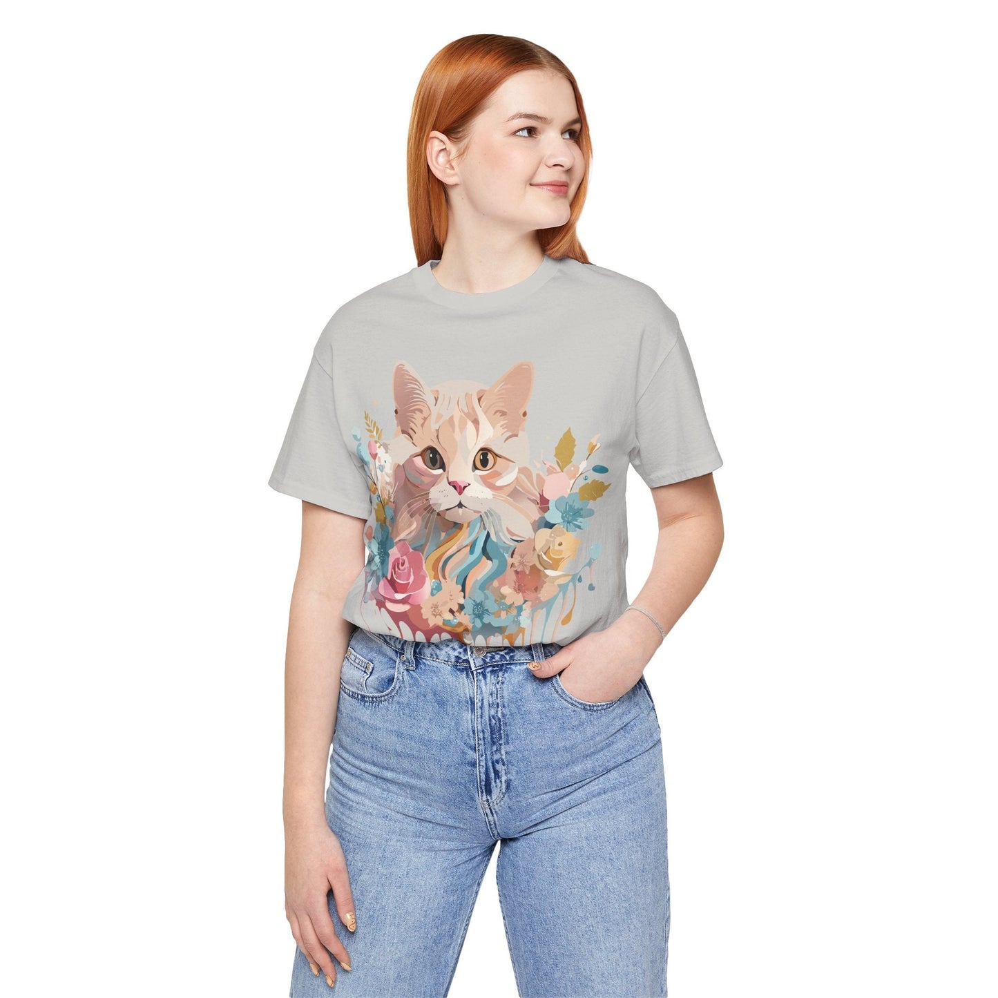 Cat Graphic Tee Unisex Shirt Adelpha Art Vintage Inspired Design
