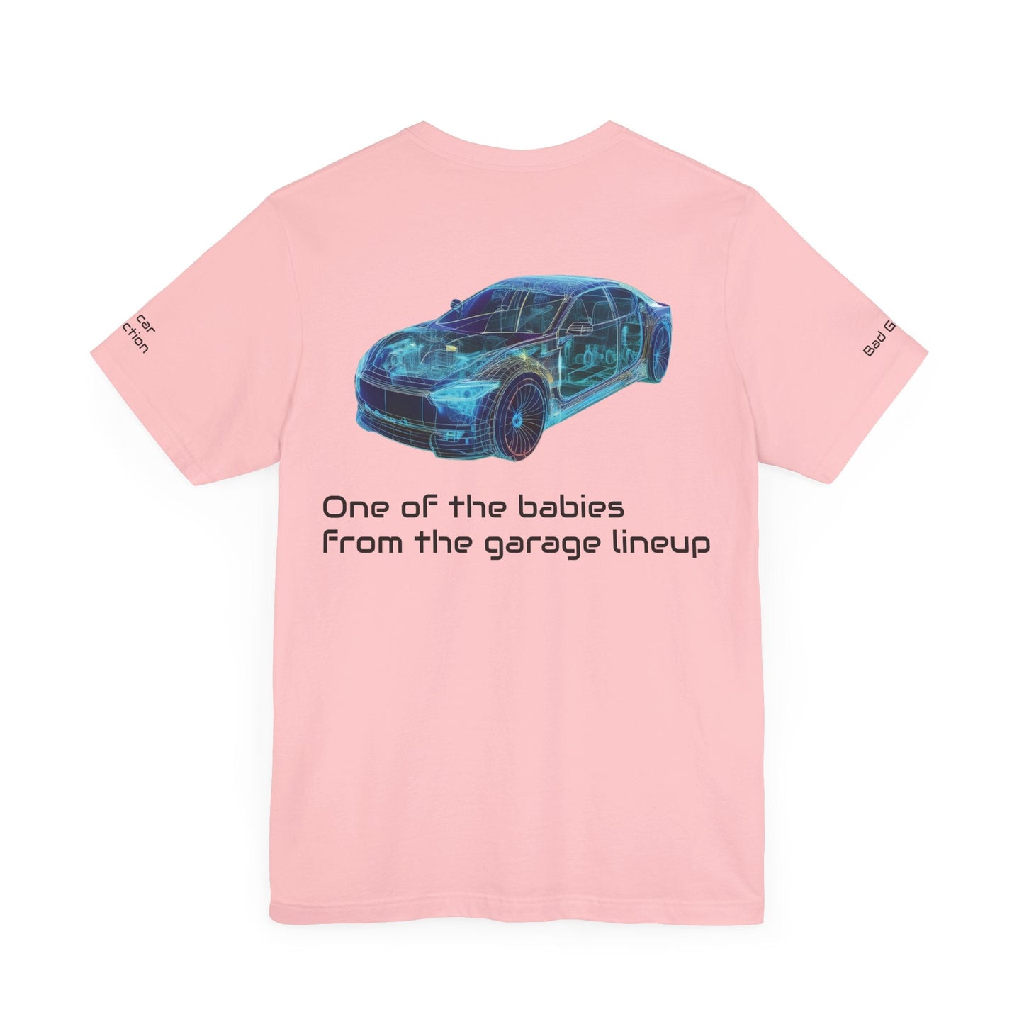 Car Graphic Tee Shirt For Auto Lovers 100 Percent Cotton Made In USA Eco Friendly Ink