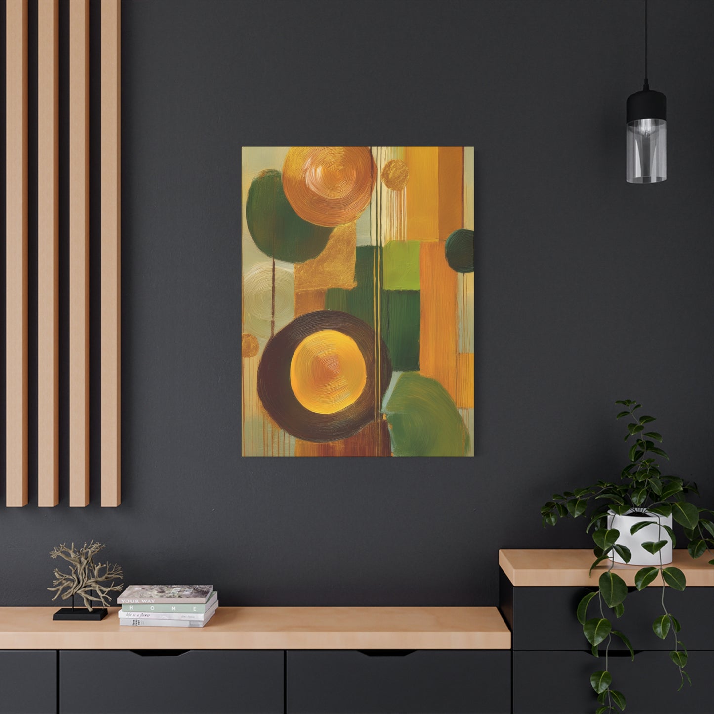 Abstract Geometric Painting Print Canvas 20x24,20x30,24x30 24x32,24x36,30x40 32x48,36x48,40x60 Pine-Wood Inner Frame ABS-58