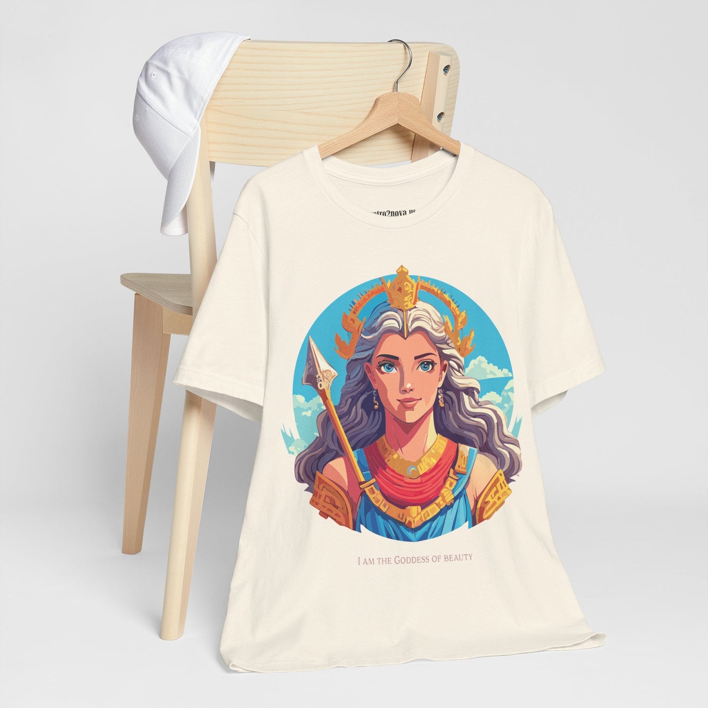 Graphic Cotton Unisex Jersey Short Sleeve T Shirt With Retro2Nova Artwork And Vintage Inspired