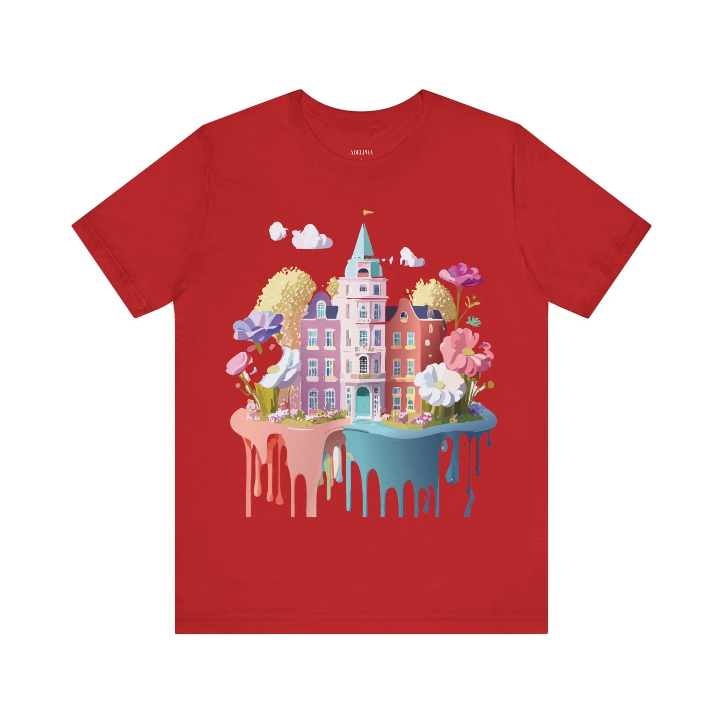 Amsterdam Tourist Shirt Unisex Graphic Tee Vintage Inspired Artwork Art Design By Adelpha