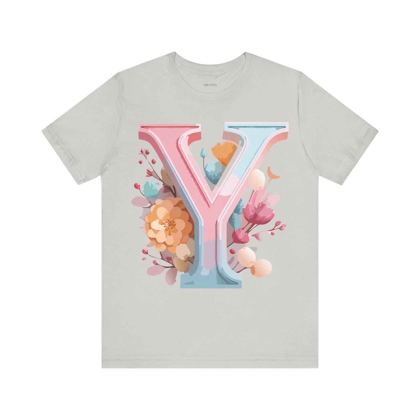 Unisex Letter Y Graphic Tee From Adelpha Vintage Inspired Artwork T Shirt For Everyday Wear