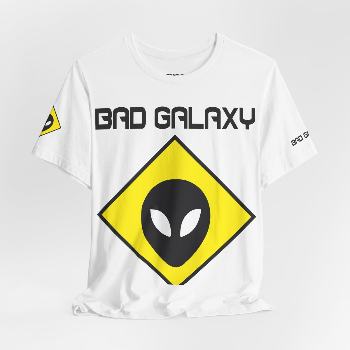 Alien Graphic Unisex Cotton Bella+Canvas Tee with Art Design b58