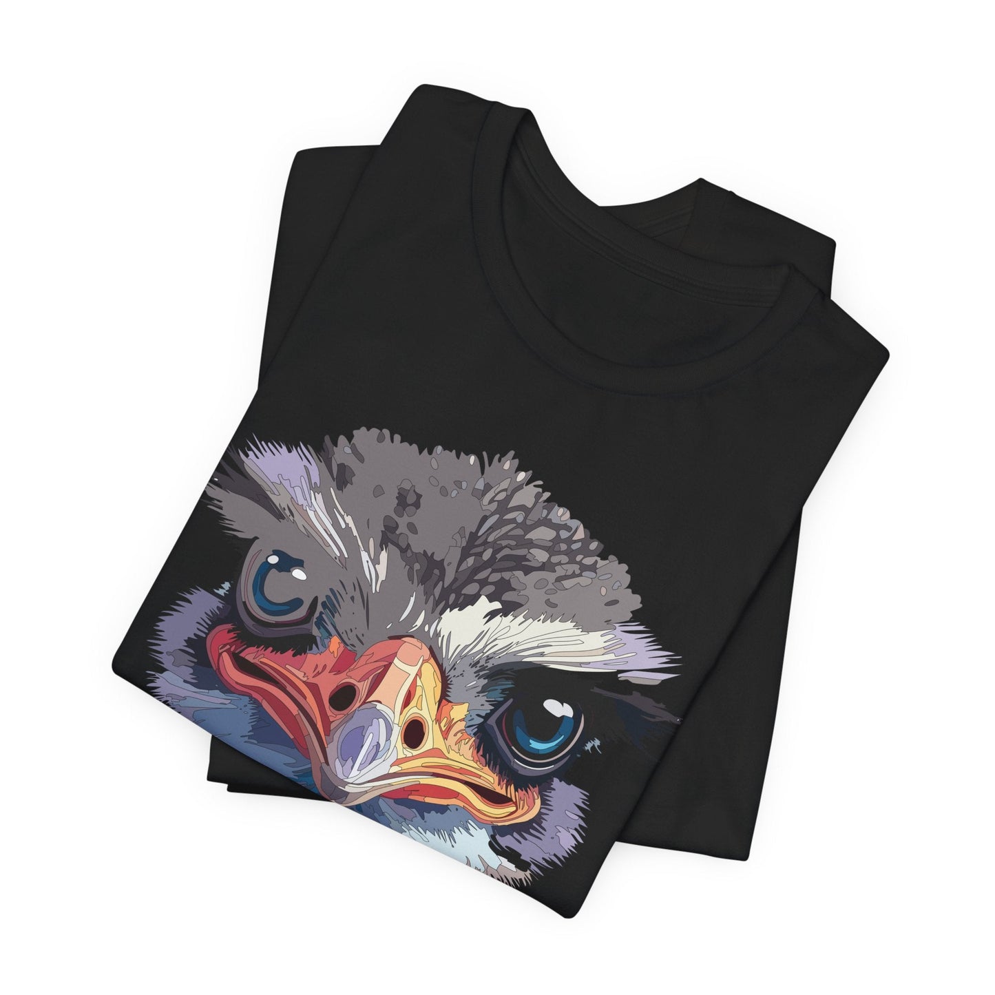 Unisex Animal Tee Shirt With Art Design Wild Animals Shirt Gildan Softstyle 64000