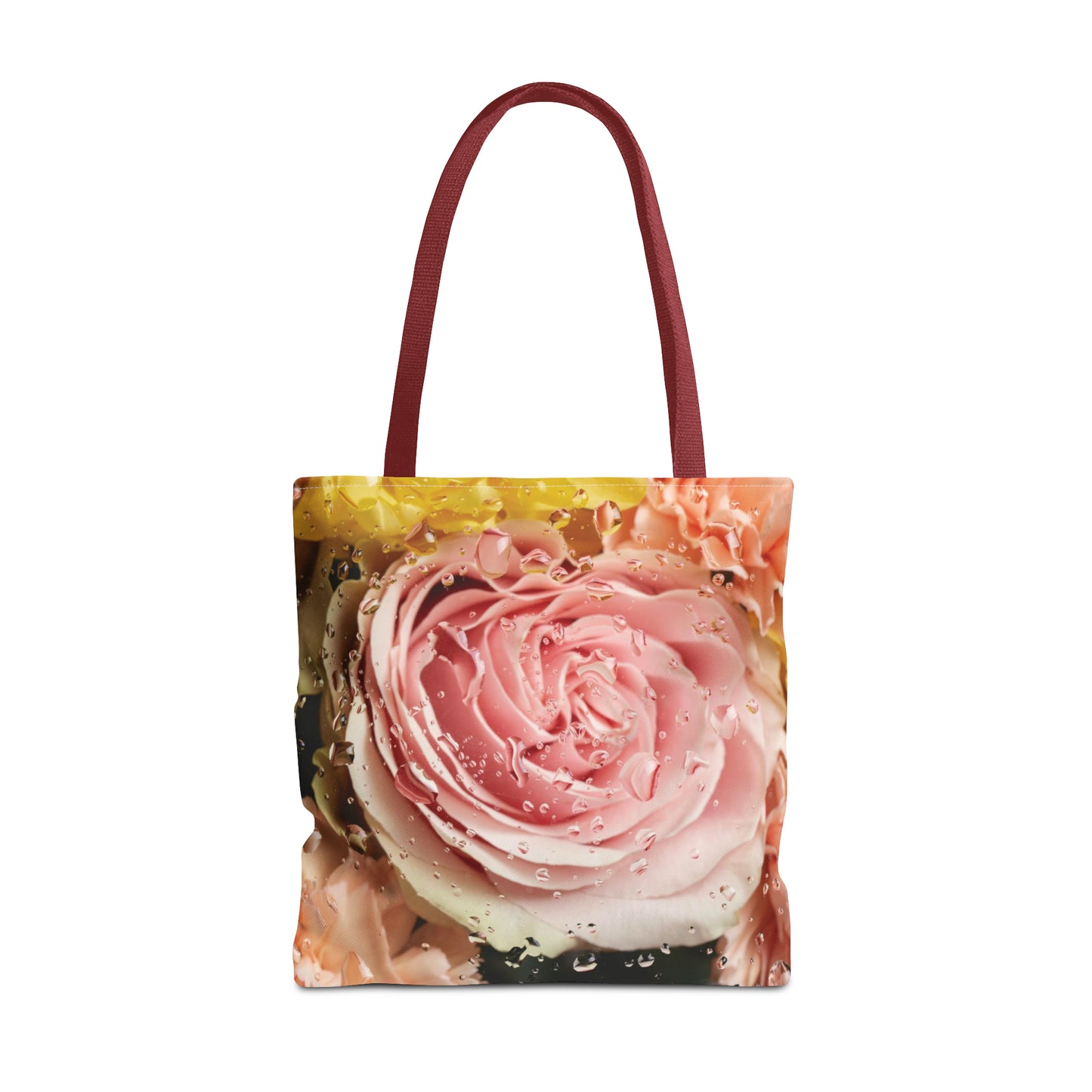 Canvas Bag with Floral Prints