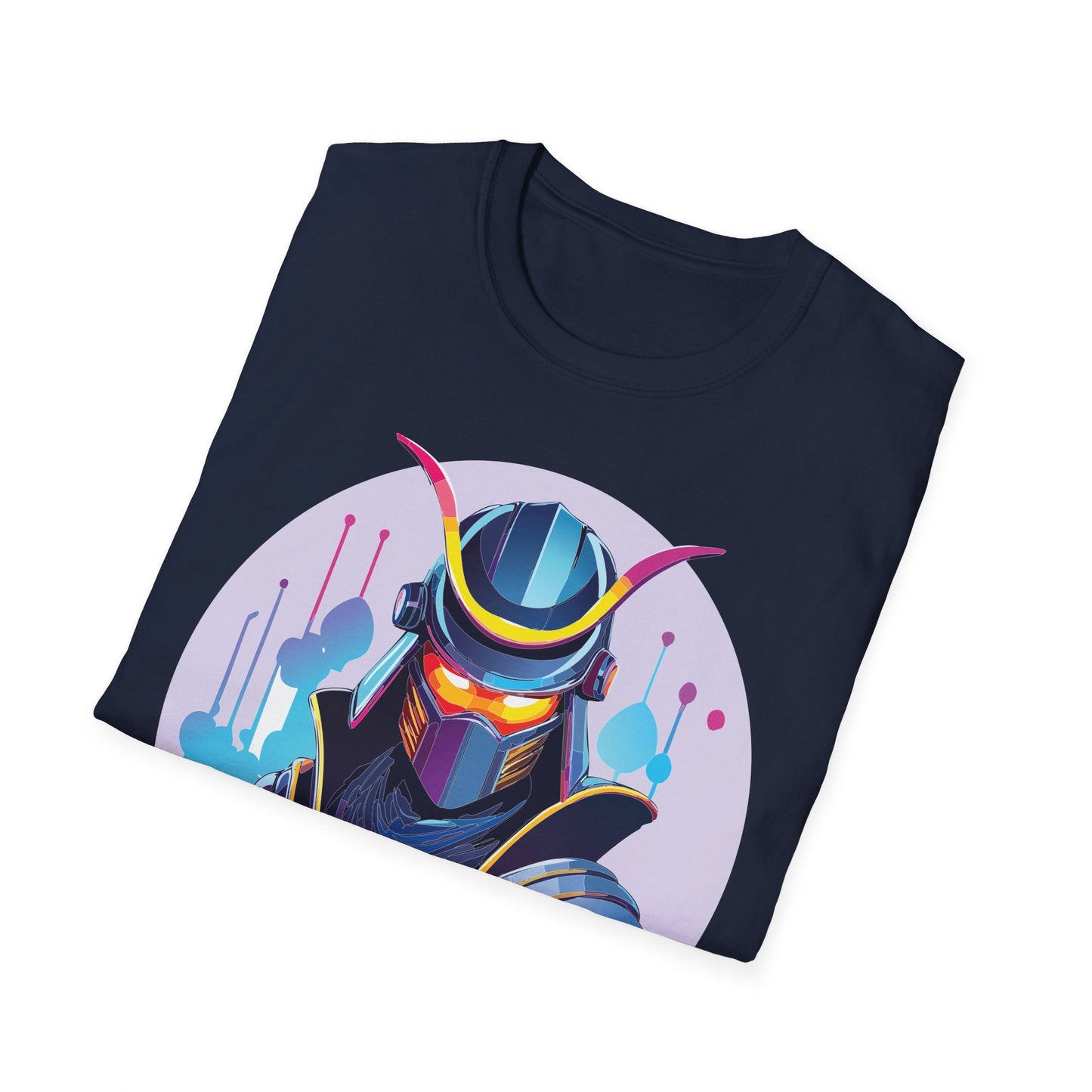 Unisex Samurai Shirt Gildan Softstyle Tee Hundred Percent Ring Spun Cotton Comfort