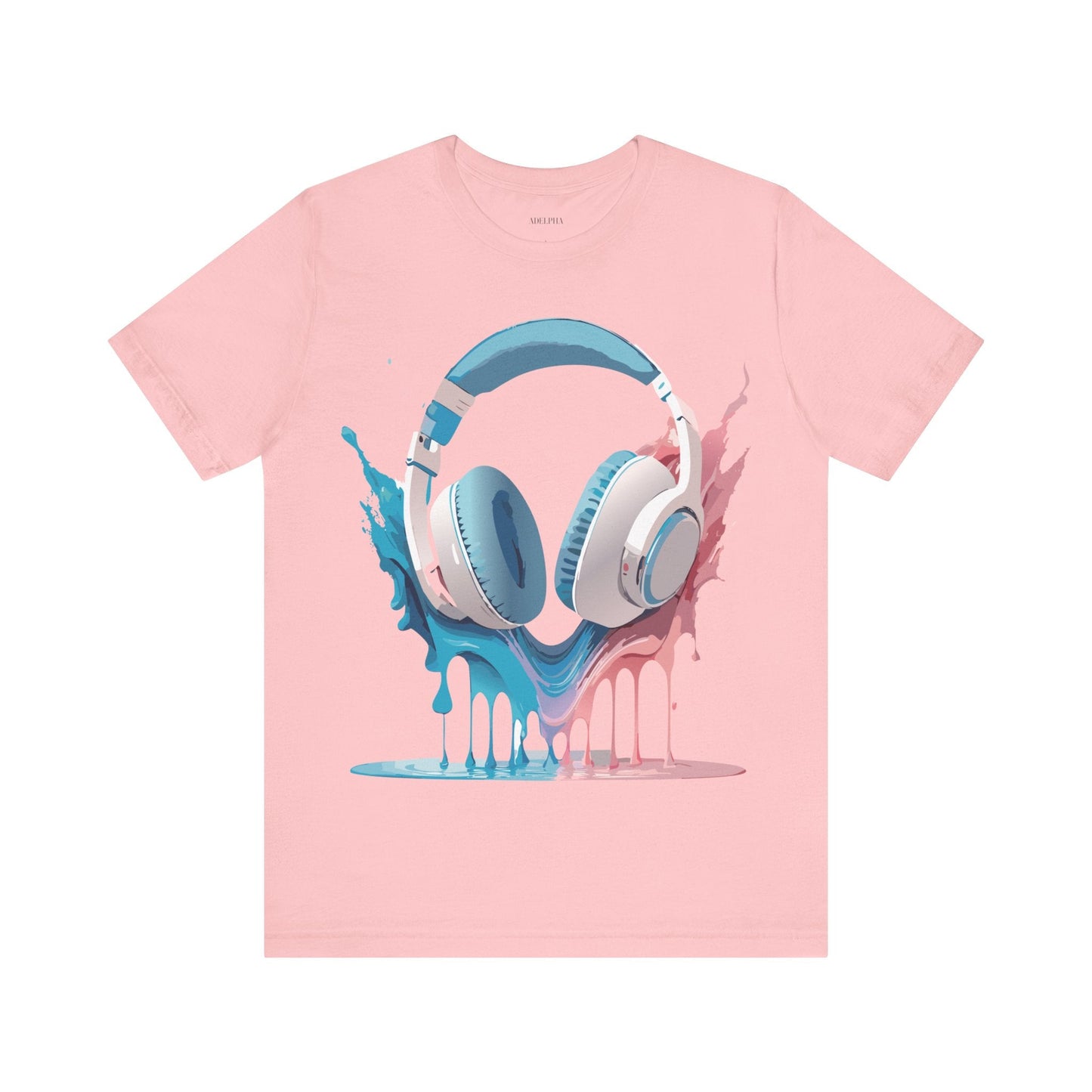 Music Graphic Unisex 100 Cotton Vintage Art with Musical Elements Tee 92