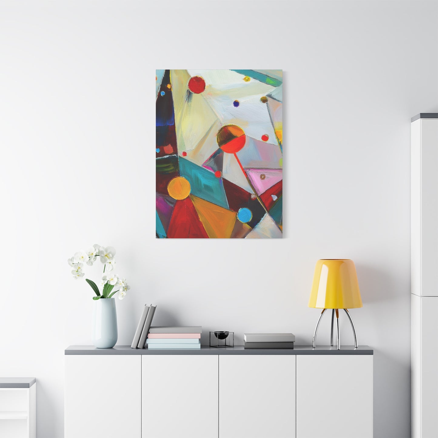 Abstract Oil Painting Print Canvas 20x24,20x30,24x30 24x32,24x36,30x40 32x48,36x48,40x60 Pine-Wood Inner Frame ABS-172