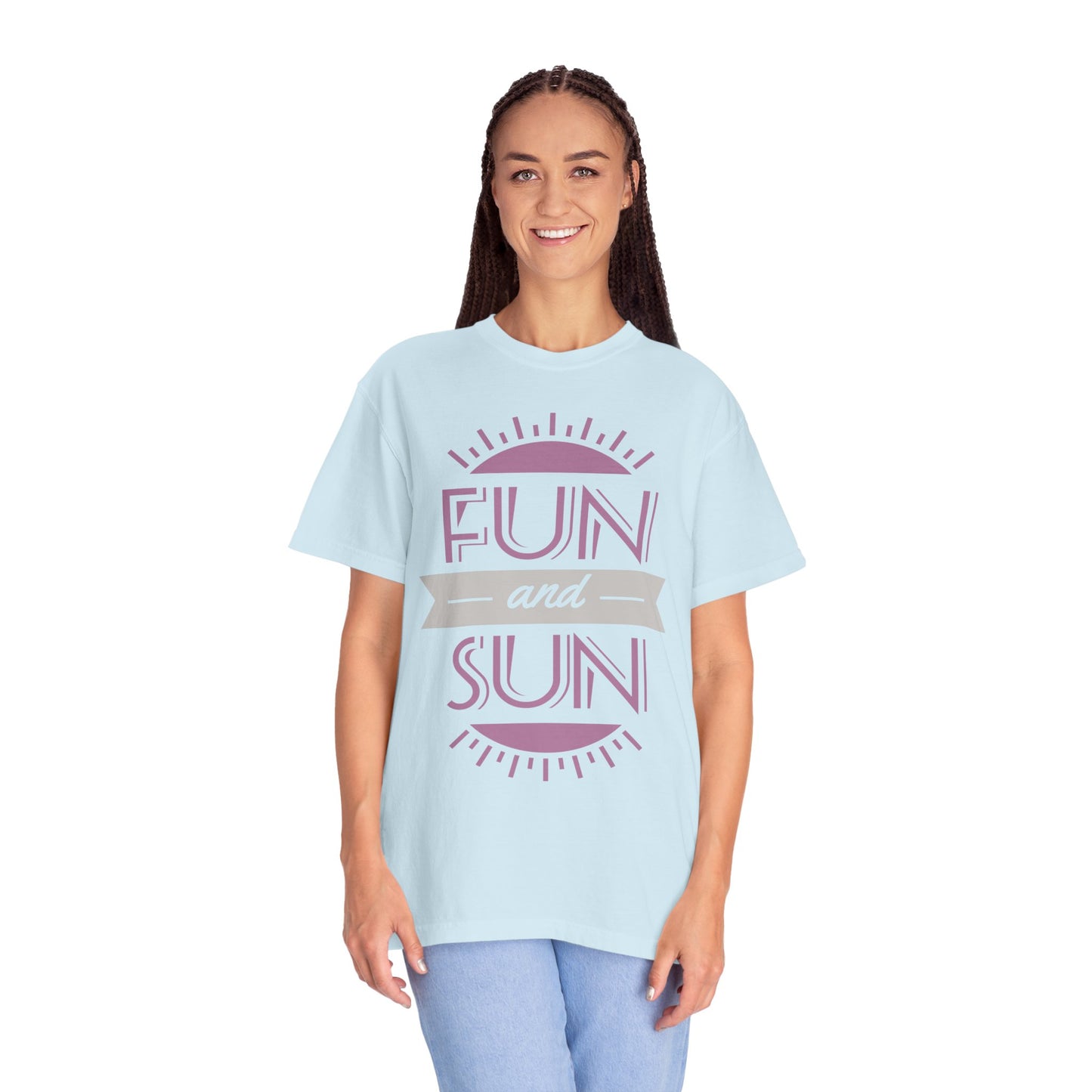 Unisex T-shirt with summer design