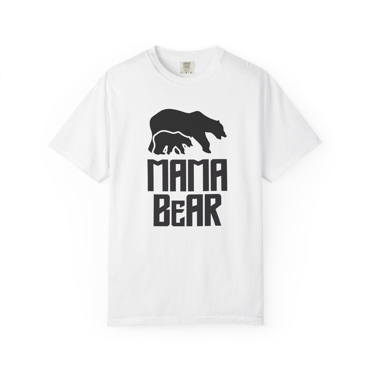 Mama Bear Mom T-shirt Mother's Day Mama Tee Unisex Comfort Colors Garment-Dyed Cotton h12