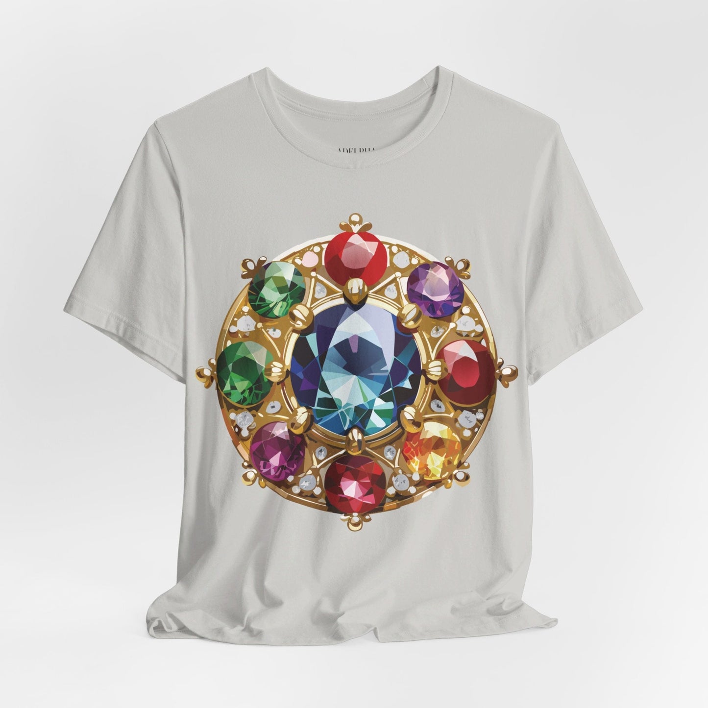 Jewelry Graphic Unisex 100 Cotton Vintage Treasure Art T-Shirt 40