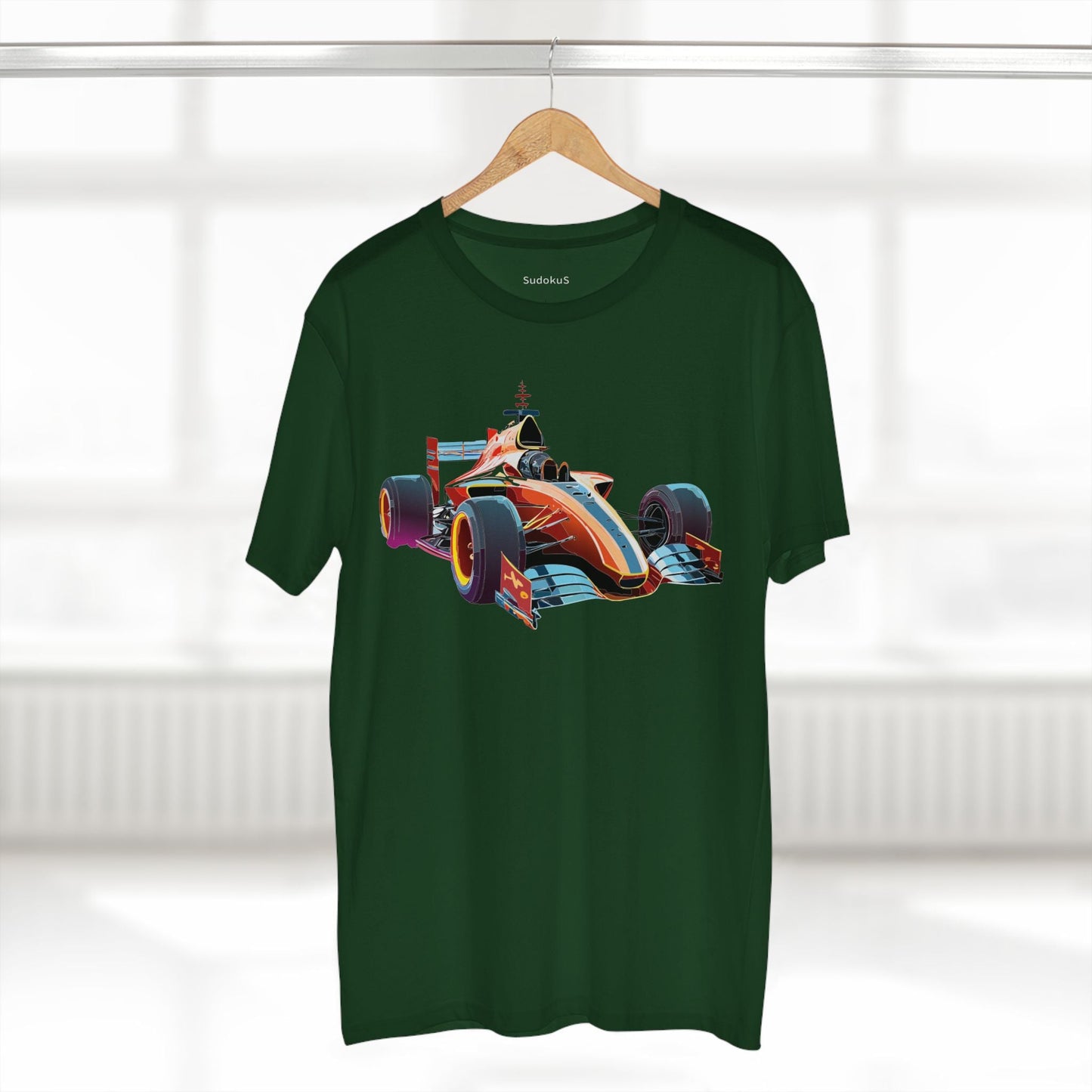Car Graphic Unisex 100 Cotton Staple Tee 10