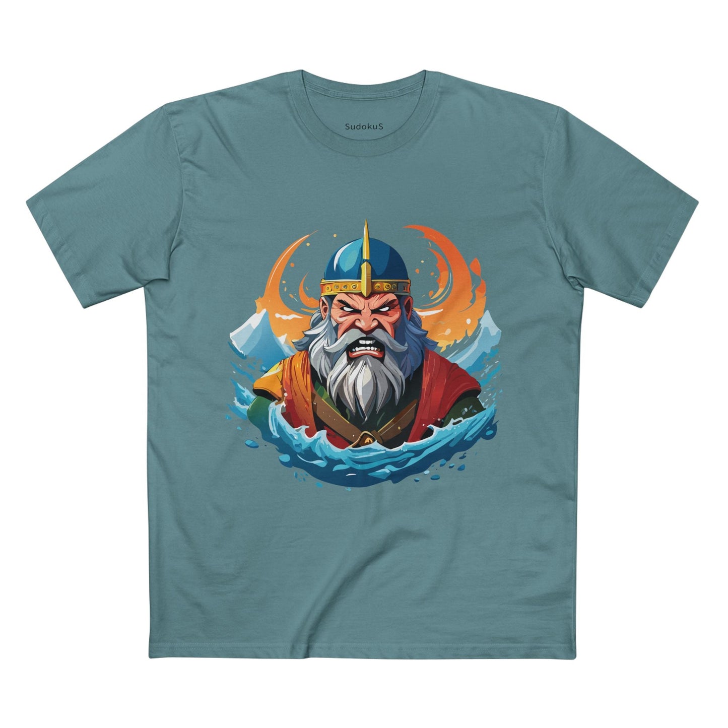 Viking Graphic Unisex 100 Cotton Staple Tee 24