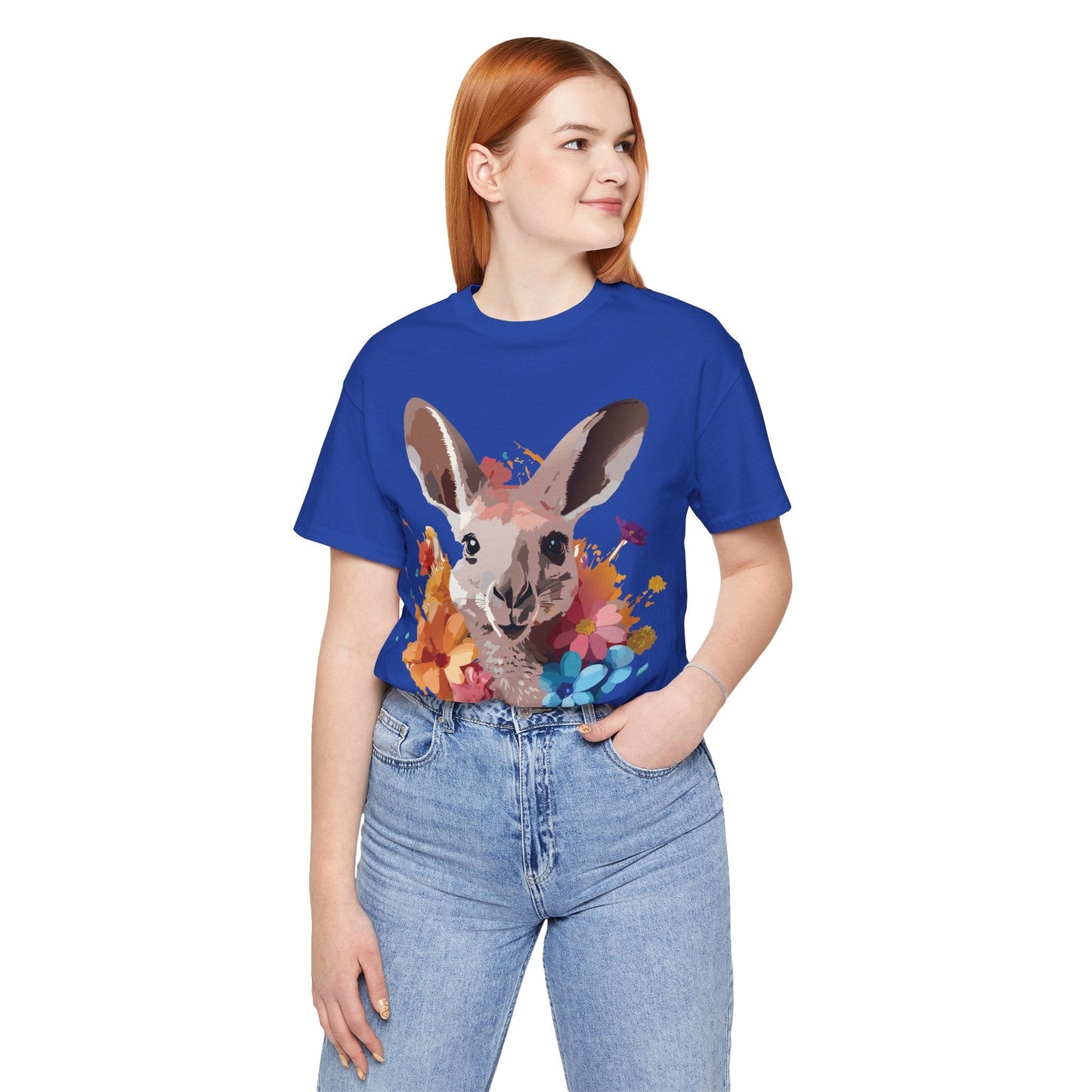 Kangaroo Graphic T Shirt Unisex Adelpha Art Design Vintage Inspired Tee With Original Artwork