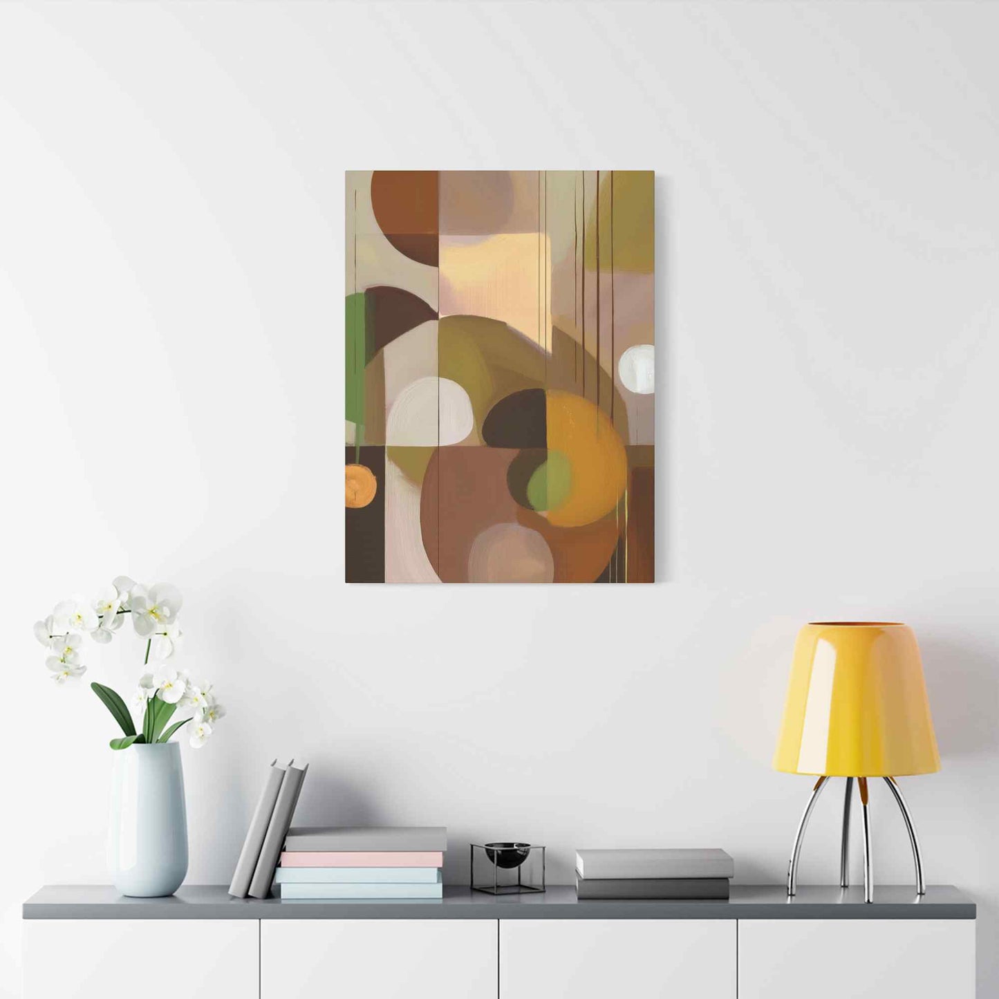 Abstract Geometric Painting Print Canvas 20x24,20x30,24x30 24x32,24x36,30x40 32x48,36x48,40x60 Pine-Wood Inner Frame ABS-54