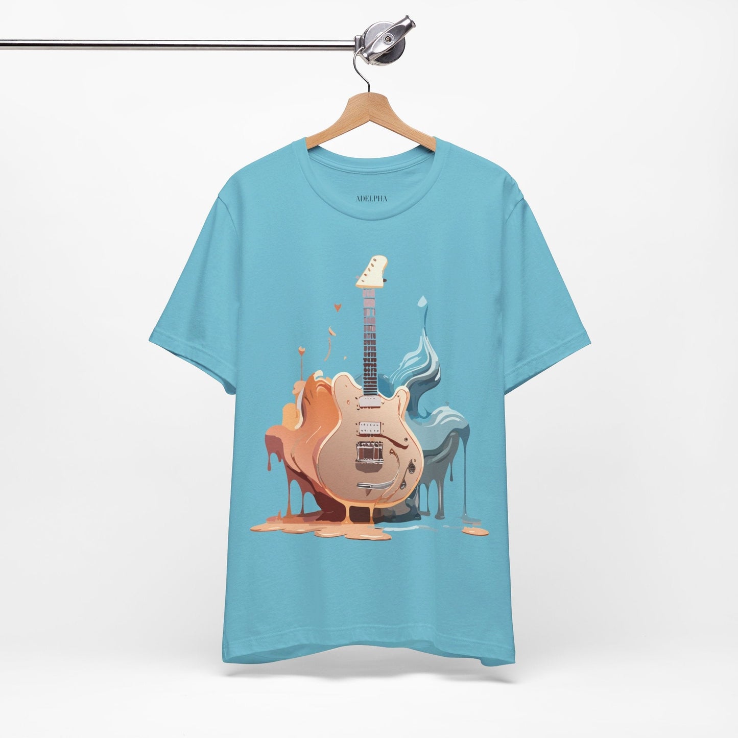 Music Graphic Tee Unisex Jersey Short Sleeve Adelpha Vintage Inspired Artwork Premium Design