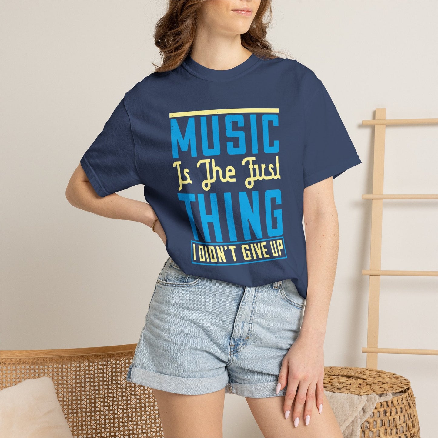 Music Graphic Design Unisex Cotton T-shirt m32
