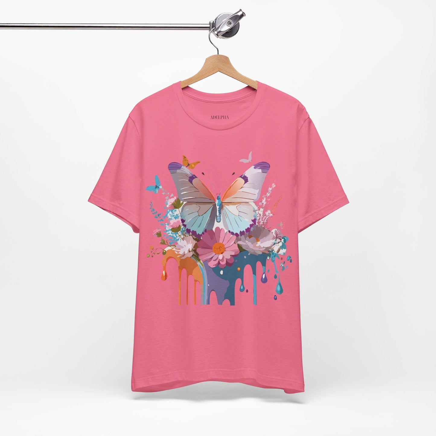 Butterfly Graphic Tee Adelpha Vintage Inspired Unisex Short Sleeve Shirt