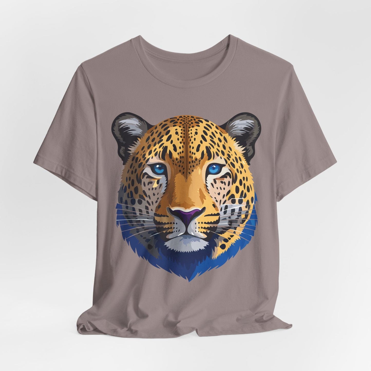 Unisex Animal Graphic Tee Shirt With Wildlife Art Design For Everyday Comfort Short Sleeve