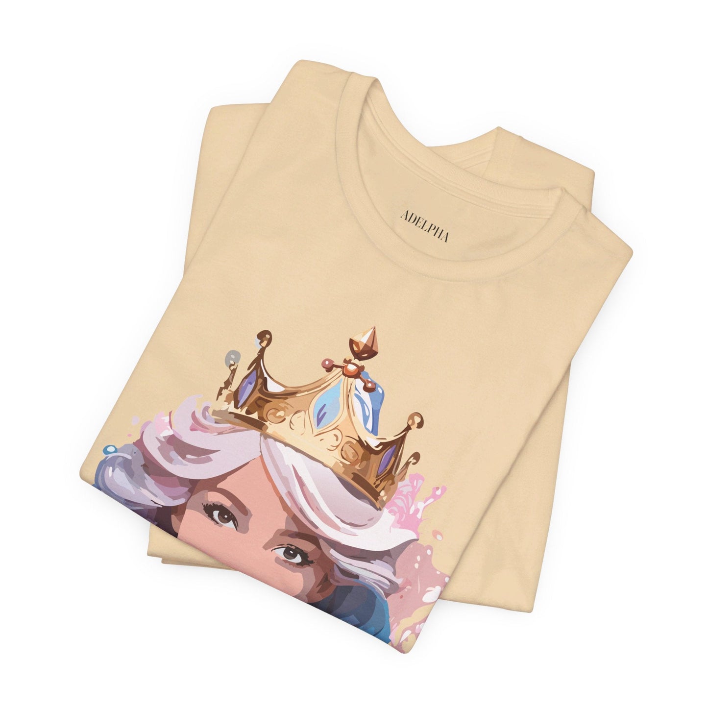 Queen Graphic Tee From Adelpha Vintage Inspired Art Design Unisex Jersey Short Sleeve