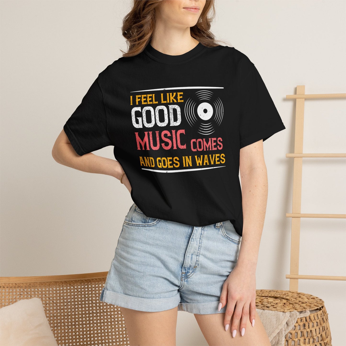 Music Graphic Design Unisex Cotton T-shirt m8