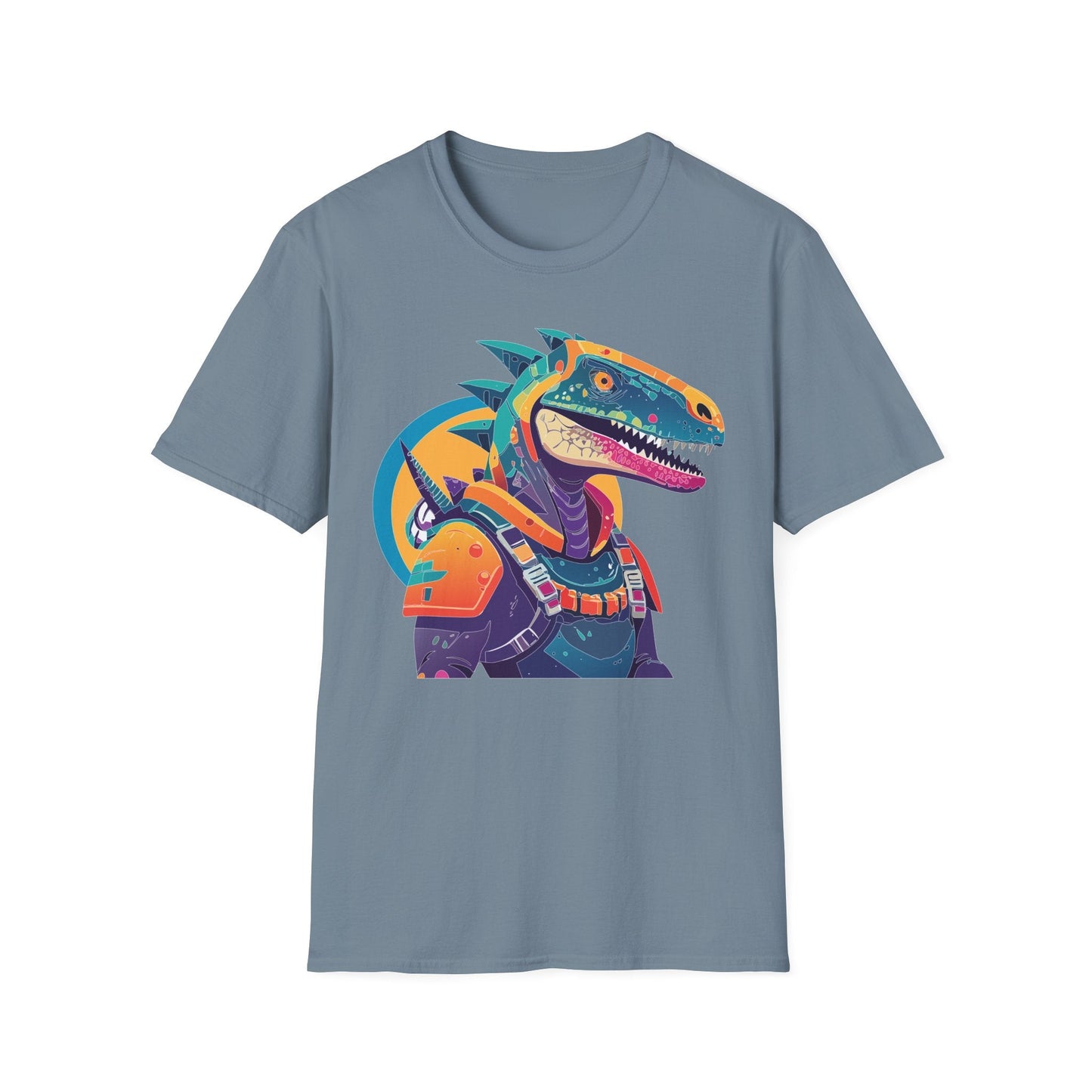 Unisex Alien Cosmos Shirt With Art Design Gildan Softstyle 64000 Short Sleeve Tee