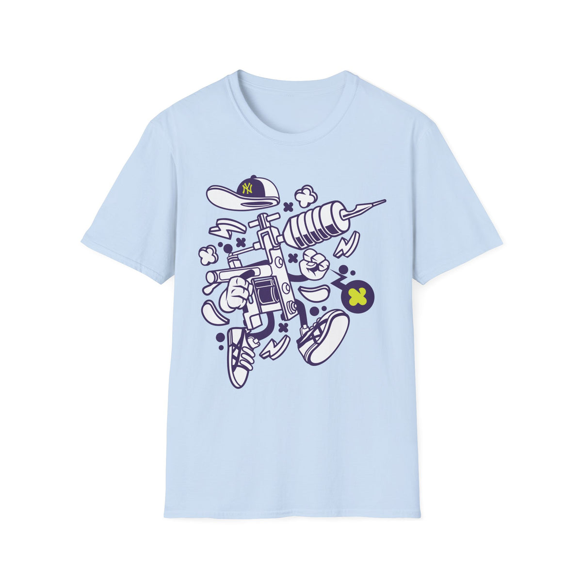 Funny Cartoon Animation Graphic Unixes Gildan Cotton Tee Shirt 707
