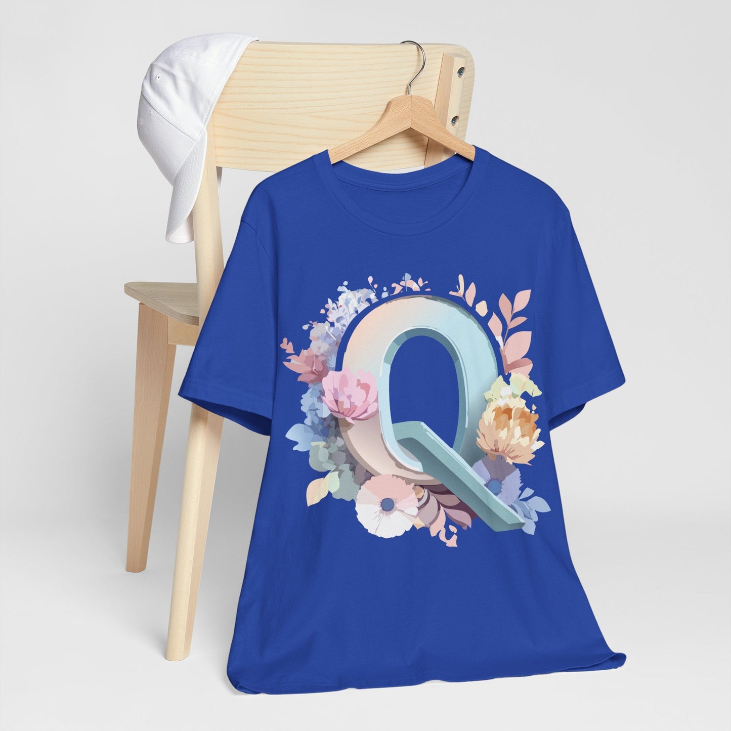 Letter Q Shirt Unisex Graphic Tee With Vintage Inspired Artwork By Adelpha Premium Quality
